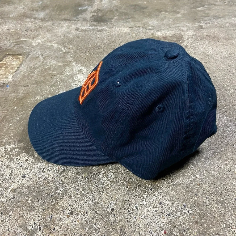 Fan Favorite Detroit Tigers Cap Strap Back Adjustable Blue MLB Baseball Logo